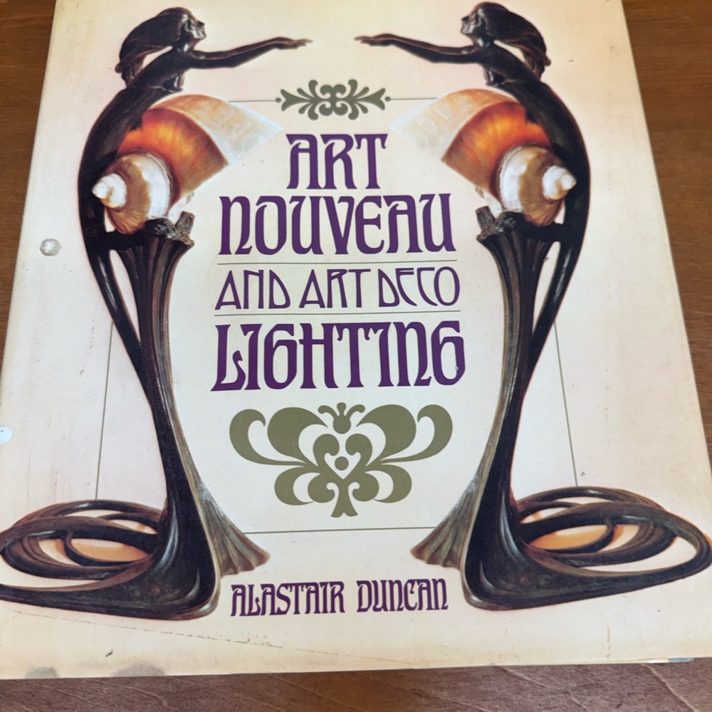 Art Nouveau and Art Deco Lighting Book by